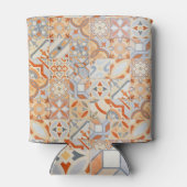 Hydraulische cement tegels: mozaïek trend. blikjeskoeler (Achterkant)