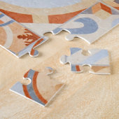 Hydraulische cement tegels: mozaïek trend. legpuzzel (Zijkant)