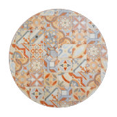 Hydraulische cement tegels: mozaïek trend. snijplank (Voorkant)