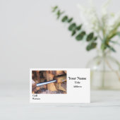 Hydraulische cilinder voor zware apparatuur visitekaartje (Staand voorkant)