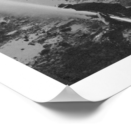 Hydraulische goudwinning Alaska 1912 Poster (Hoek)