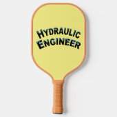 Hydraulische ingenieur waterdruppels pickleball paddle (Achterkant)