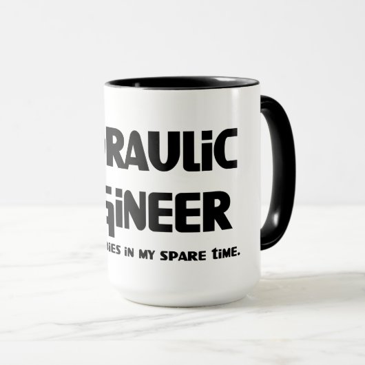 Hydraulische Ingenieur Zombie Fighter Mok (Voorkant rechts)