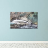 Hydraulische mijnbouw ScenePlacerville, CA Canvas Afdruk (Insitu (Houten vloer))