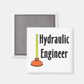 Hydraulische monteur Toilet Plunger Magneet (Voorkant / Achterkant)