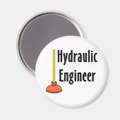 Hydraulische monteur Toilet Plunger Magneet (Voorkant / Achterkant)