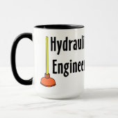 Hydraulische monteur Toilet Plunger Mok (Links)