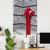 Hydrisch glas poster (Thuiskantoor)