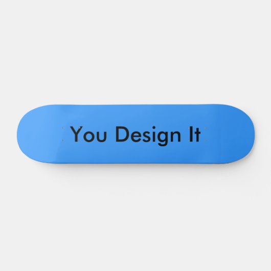 Hydro Blue Persoonlijk Skateboard (Horizontaal)
