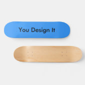 Hydro Blue Persoonlijk Skateboard (Horizontaal)
