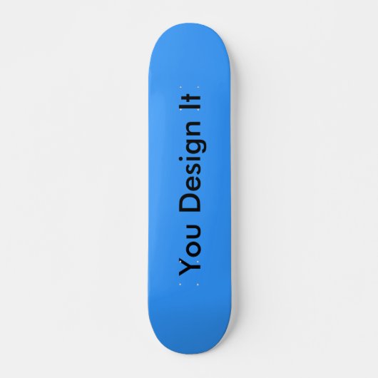 Hydro Blue Persoonlijk Skateboard (Voorkant)