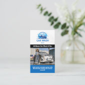 Hydro Car Wash Services | beroeps Visitekaartje (Staand voorkant)