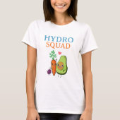 Hydro Squad Hydroponics Guide T-shirt (Voorkant)