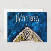 Hydro Therapy Boat Ocean Sailing Briefkaart (Voorkant / Achterkant)