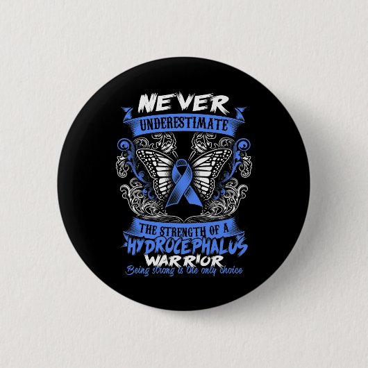 HYDROCEFALUS Awareness 2016 Ronde Button 5,7 Cm (Voorkant)