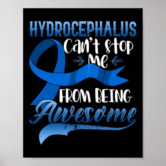 Hydrocefalus Awareness Hydrocefalus Warrior GIF Poster (Voorkant)
