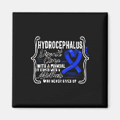 Hydrocefalus Awareness komt niet met een handleidi Magneet (Voorkant)