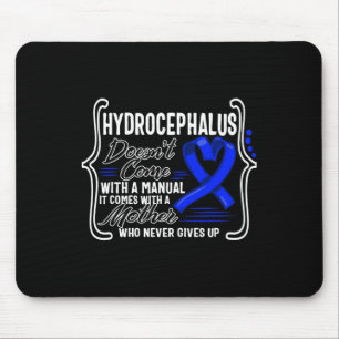 Hydrocefalus Awareness komt niet met een handleidi Muismat