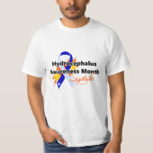 Hydrocefalus Awareness Month Shirt (Voorkant)