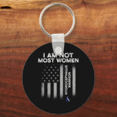 Hydrocefalus Overlevende Meeste Vrouwen Bewustzijn Sleutelhanger (Voorkant)