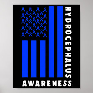 Hydrocefalus Overlevende tekenen Bewustzijn Warrio Poster