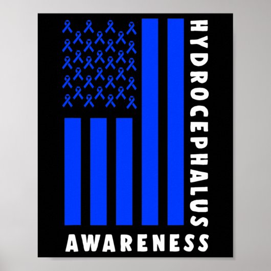 Hydrocefalus Overlevende tekenen Bewustzijn Warrio Poster (Voorkant)