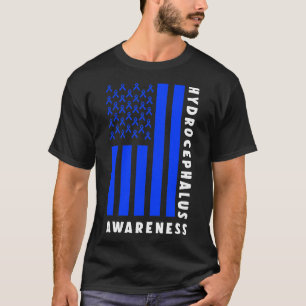 Hydrocefalus Overlevende tekenen Bewustzijn Warrio T-shirt