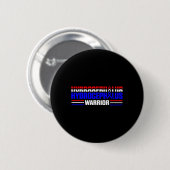 Hydrocefalus Overlevende vechtbewustzijn Warrior 1 Ronde Button 5,7 Cm (Voorkant /achterkant)