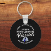 Hydrocefalus Overlevende Zuster Hero Awareness War Sleutelhanger (Voorkant)
