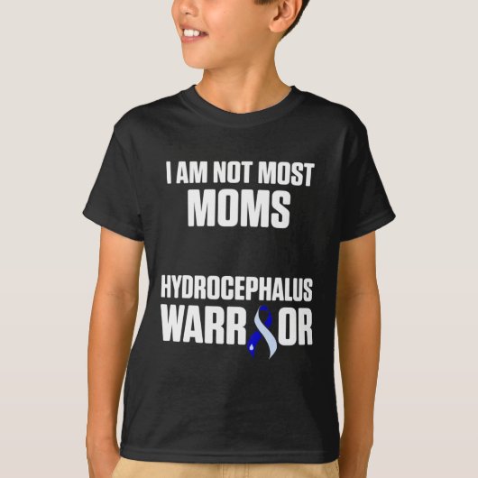 Hydrocefalus Survivor Moms Awareness Warrior T-shirt (Voorkant)