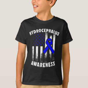 Hydrocefalus Survivor Plan Awareness Warrior T-shirt
