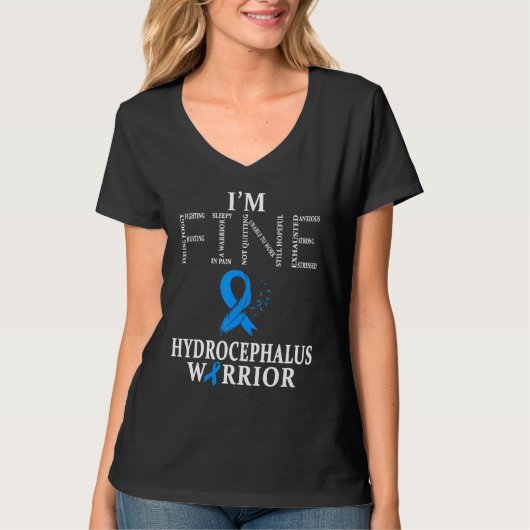Hydrocefalus Warrior Im Fine T-shirt (Voorkant)
