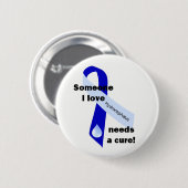 Hydrocefhalus Awareness Button (Voorkant /achterkant)