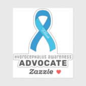 Hydrocefhalus Awareness Vinyl Sticker (Vel)
