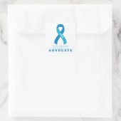 Hydrocephalus Advocate White Square Sticker (Tas)