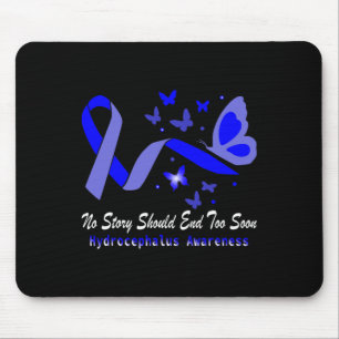 Hydrocephalus Awareness Butterflies Support Blue R Muismat