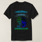 Hydrocephalus Awareness Design T-shirt (Design voorkant)