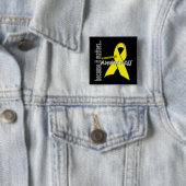 Hydrocephalus Awareness Vierkante Button 5,1 Cm (In situ)