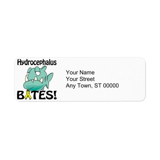 Hydrocephalus BITES Etiket (Voorkant)