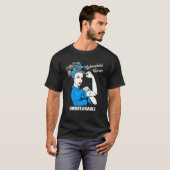 Hydrocephalus Krijger Onbreekbare Bewustzijn Hydro T-shirt (Voorkant volledig)