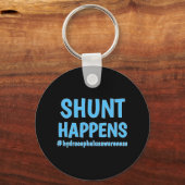 Hydrocephalus Walk Hydro Warrior Geen B.S. Shun me Sleutelhanger (Voorkant)