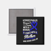 Hydrocephalus Warrior mama Hydrocephalus Awa Magneet (Voorkant / Achterkant)