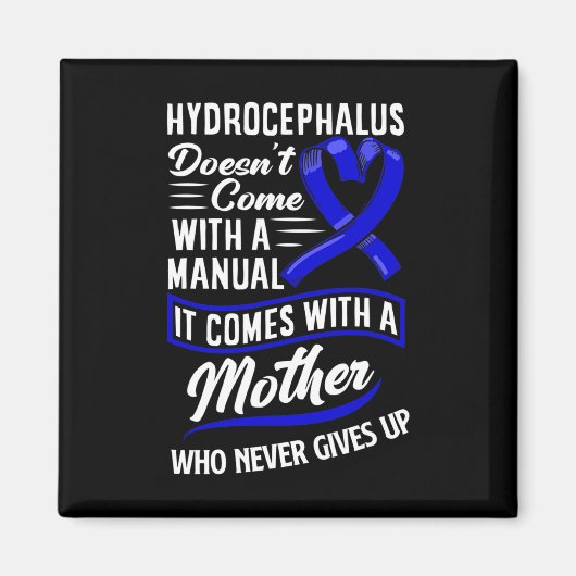 Hydrocephalus Warrior mama Hydrocephalus Awa Magneet (Voorkant)