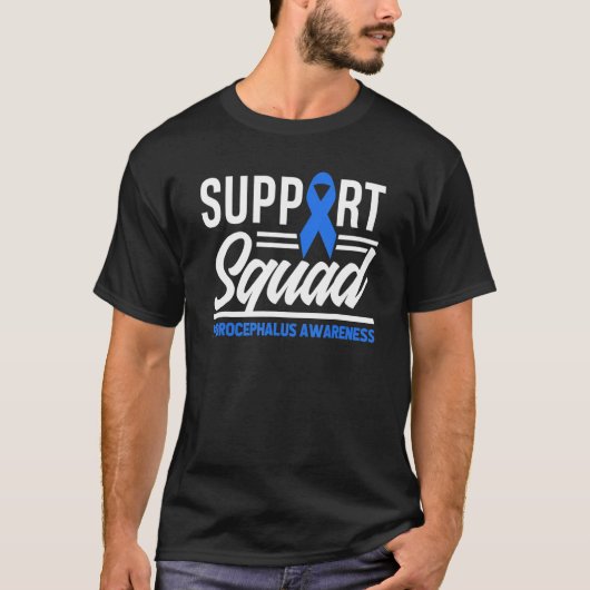 Hydrocephalus Warrior Support Squad Hydrocephalus T-shirt (Voorkant)