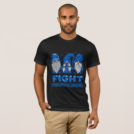 HYDROCEPHALUSBEWUSTMAKING T-SHIRT (Voorkant volledig)
