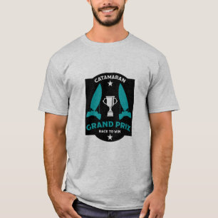Hydrofoil Zeilboot Racing T-shirt