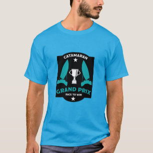 Hydrofoil Zeilboot Racing T-shirt