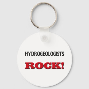 Hydrogeologen Rock Sleutelhanger