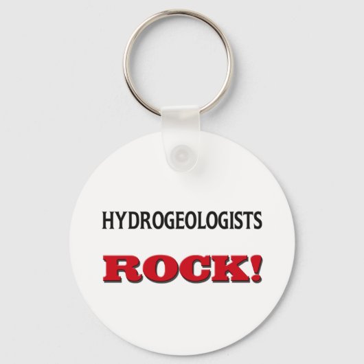 Hydrogeologen Rock Sleutelhanger (Voorkant)