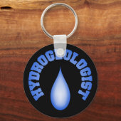 Hydrogeoloog Sleutelhanger (Voorkant)